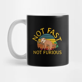 Not-fast-not-furious-sloth Mug